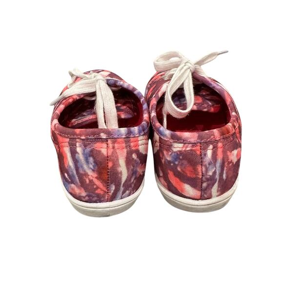 Girls' pink tie dyed sneakers - Picture 3 of 11